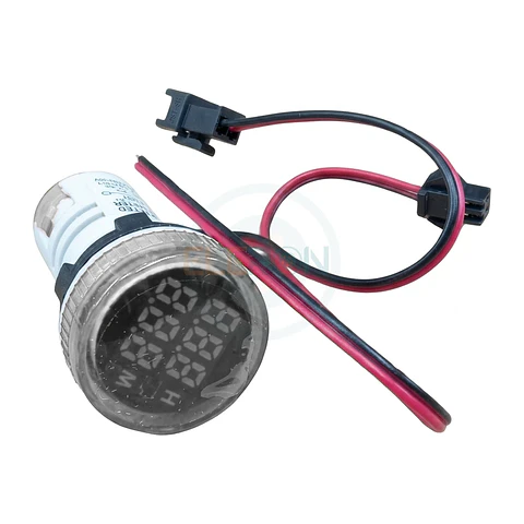 Horometro Led Ø22Mm0-999Hr, 220V Blanco