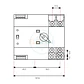 Transferencia Automática ATS 2P 100A YCQ4 (Clase PC) CNC - Miniatura 2
