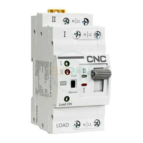 Transferencia Conmutador Automática ATS 2P 63A YCQR CNC