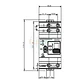Transferencia Conmutador Automática ATS 2P 63A YCQR CNC - Miniatura 2