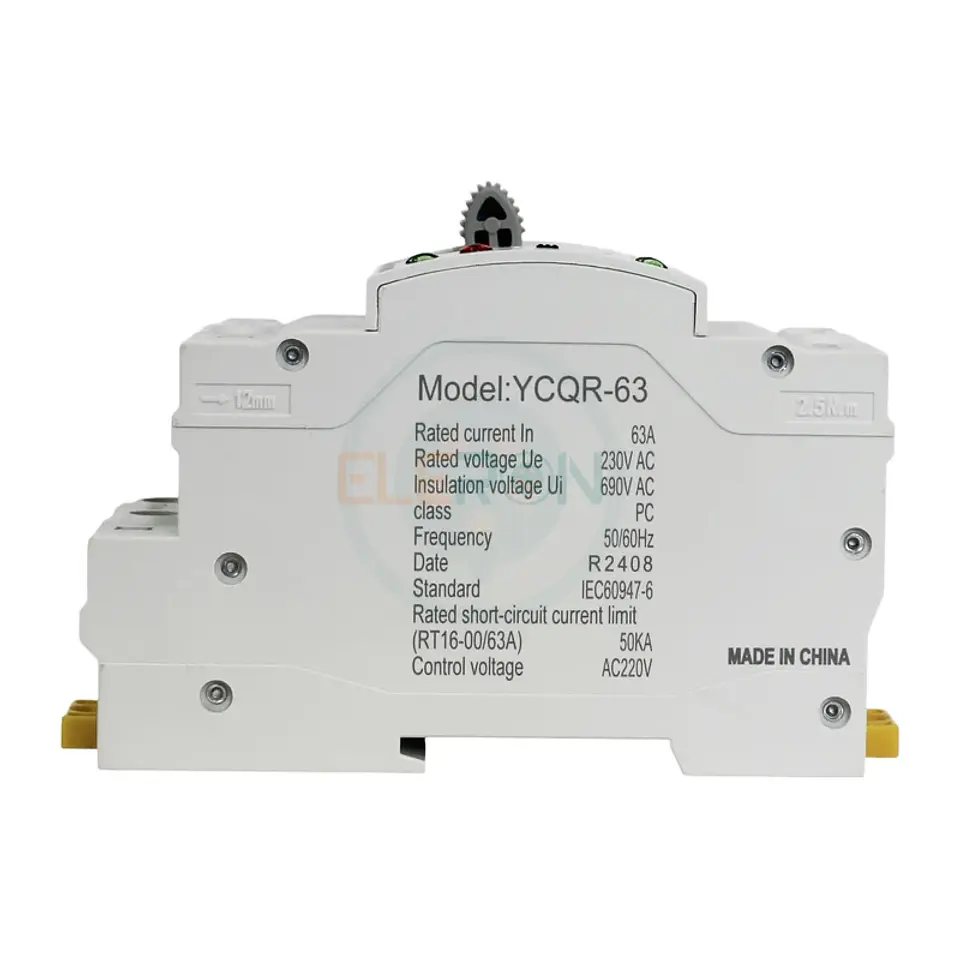 Transferencia Conmutador Automática ATS 4P 63A YCQR CNC 4