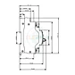 Transferencia Conmutador Automática ATS 4P 63A YCQR CNC - Miniatura 3