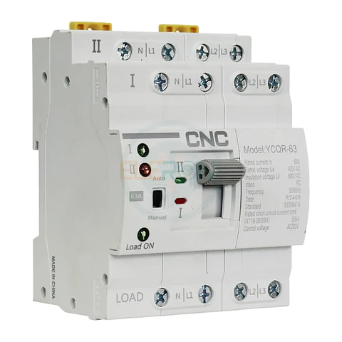 Transferencia Conmutador Automática ATS 4P 63A YCQR CNC