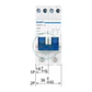 Transferencia Conmutador Manual 2P Riel Din 32A 1-0-2 CHINT - Miniatura 3