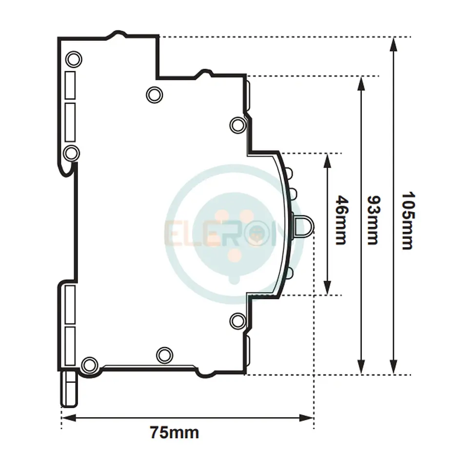 Transferencia Conmutador Automática ATS 2P 63A LEXO 3