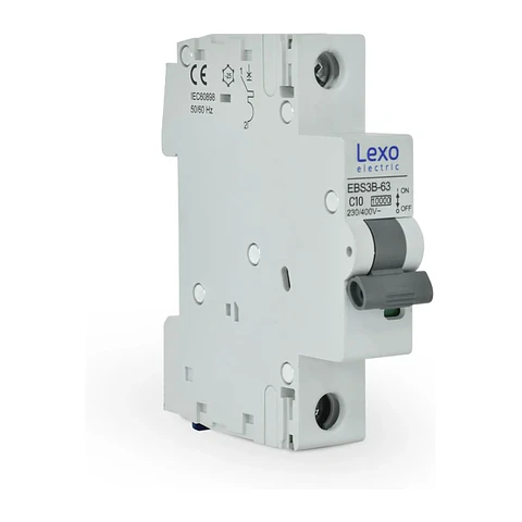 Interruptor Automático 1X10A Curva C 10Ka Lexo