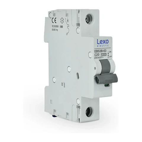 Interruptor Automático 1X20A Curva C 10Ka Lexo