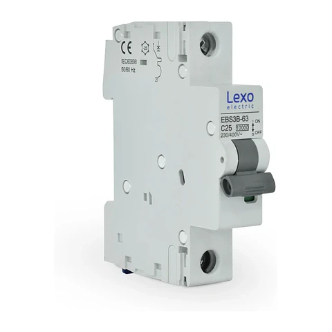 Interruptor Automático 1X25A Curva C 10Ka Lexo