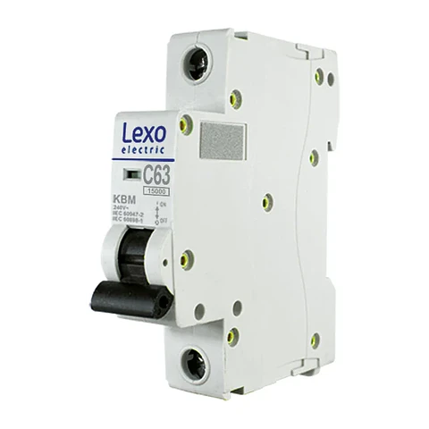 Interruptor Automático 1X63A Curva C 15Ka Lexo
