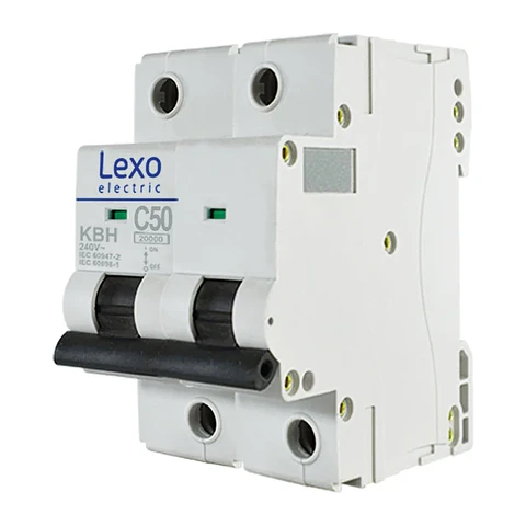 Interruptor Automático 1P+N 50A Curva C 20Ka Lexo