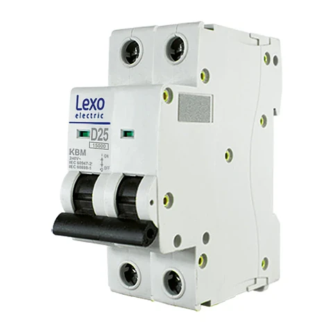 Interruptor Automático 1P+N 25A Curva D 15Ka Lexo