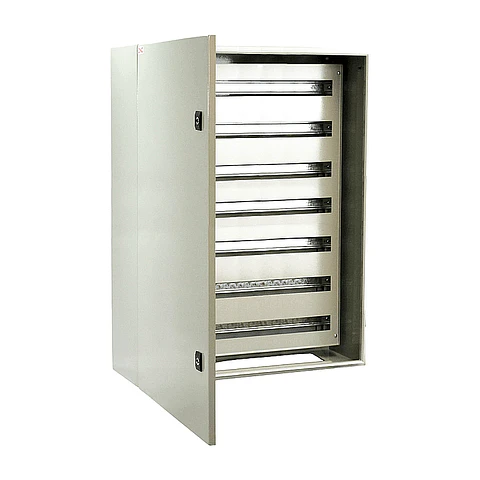 Gabinete Metalico 1000x800x300, 1 puerta con Kit (Chasis 7x37) IP66 7035