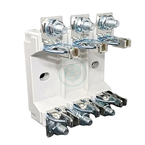 Base Portafusible 3 Polo Nh0 160A Para Perno M8 Marca Chint