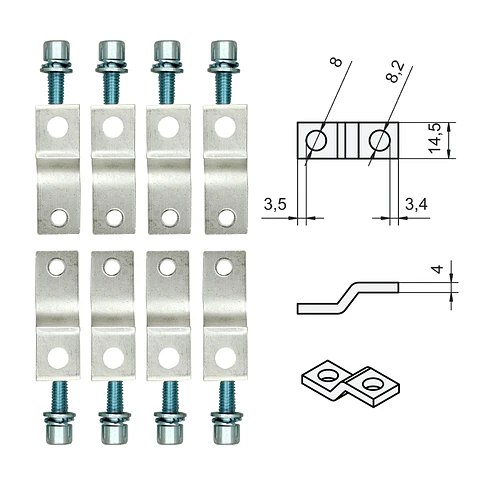 Terminales Extendidos Para Nm8N 125 4P Chint