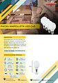 Pack 4 Ampolletas LED G45 Elfa - 6W E14 Luz Día (6000K) - Miniatura 2