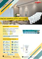 Pack 5 Ampolletas LED GU10 Elfa - 6W (Equivale a 50W) Luz Día 6000K - Miniatura 2