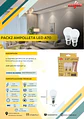 Pack 2 Ampolletas LED A70 Elfa - 14W (Equivale a 150W) Luz Cálida 3000K - Miniatura 2