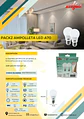 Pack 2 Ampolletas LED A70 Elfa - 14W (Equivale a 150W) Luz Día 6000K - Miniatura 2