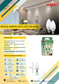 Pack 2 Ampolletas LED Vela 35A Elfa - 6W E14 Luz Día (6000K) - Miniatura 2