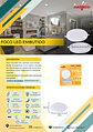 Foco LED Embutido Ajustable Redondo Elfa - 32W (Equivale a 320W) Luz Cálida 3000K - Miniatura 2