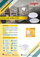Foco LED Embutido Ajustable Redondo Elfa - 22W (Equivale a 220W) Luz Cálida  - Miniatura 2