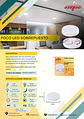 Foco LED Sobrepuesto Redondo Elfa - 36W (Equivale a 360W) Luz Cálida 3000K - Miniatura 2