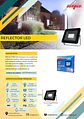 Reflector LED Elfa 100W Extra Plano - Luz Día 6500K - Miniatura 2