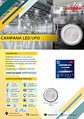 Campana LED UFO Industrial Elfa - 100W (Equivale a 1000W) Luz Día 6400K Gris - Miniatura 2