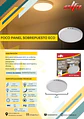 Foco Panel LED Sobrepuesto Elfa ECO - 24W (Equivale a 240W) Luz Cálida 3000K - Miniatura 2