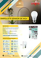 Ampolleta LED A60 Elfa con Sensor de Movimiento - 9W (Equivale a 80W/90W) Luz Día 6500K - Miniatura 2