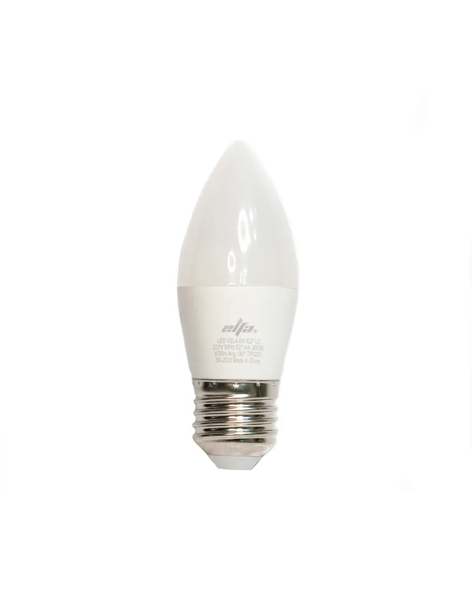 Ampolleta LED Vela Elfa - 7W E27 Luz Cálida (3000K) 1