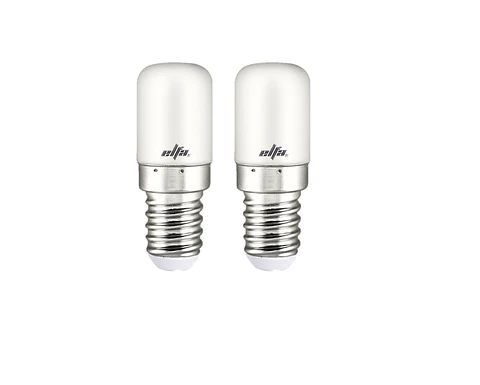 Pack 2 Ampolletas LED para Refrigerador Elfa - 1,5W (Equivale a 15W) Luz Cálida 3000K