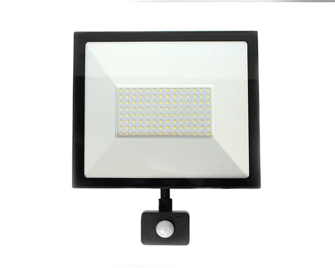 Reflector LED Elfa 50W con Sensor de Movimiento PIR - Luz Día 6500K