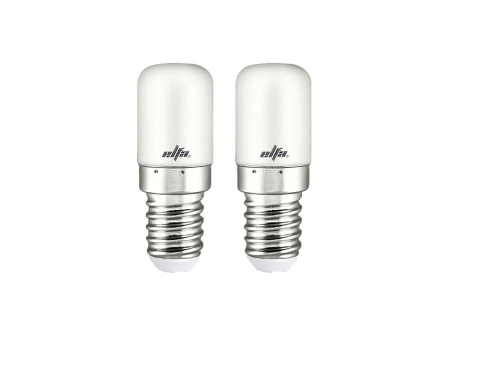 Pack 2 Ampolletas LED para Refrigerador Elfa - 1,5W (Equivale a 15W) Luz Día 6000K 1