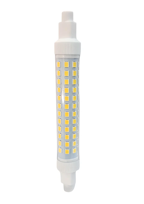 Ampolleta LED Lineal Elfa R7S - 10W (Equivale a 110W) Luz Cálida 3000K