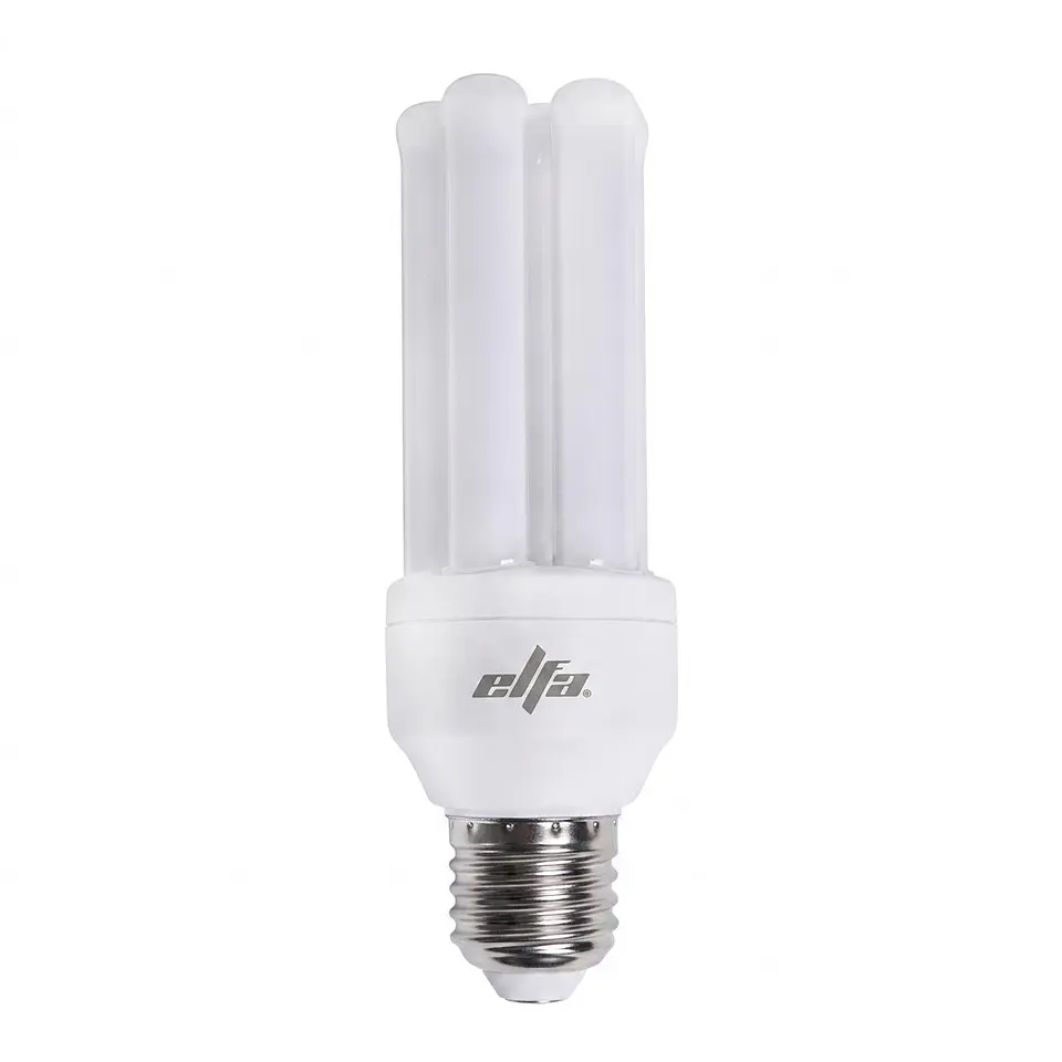 Ampolleta LED Mini Tubo Elfa - 9W E27 Luz Cálida (3000K) 1