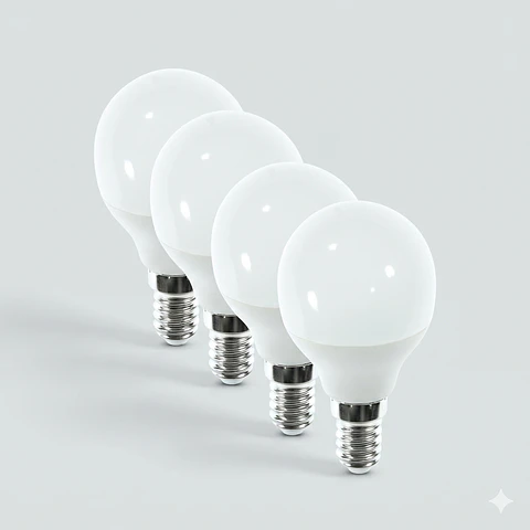 Pack de 5 Ampolletas LED A60 Elfa - 11W (Equivale a 100W) Luz Día 6000K