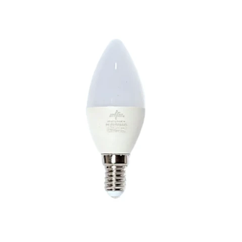 Pack 2 Ampolletas LED Vela 35A Elfa - 6W E14 Luz Cálida (3000K)