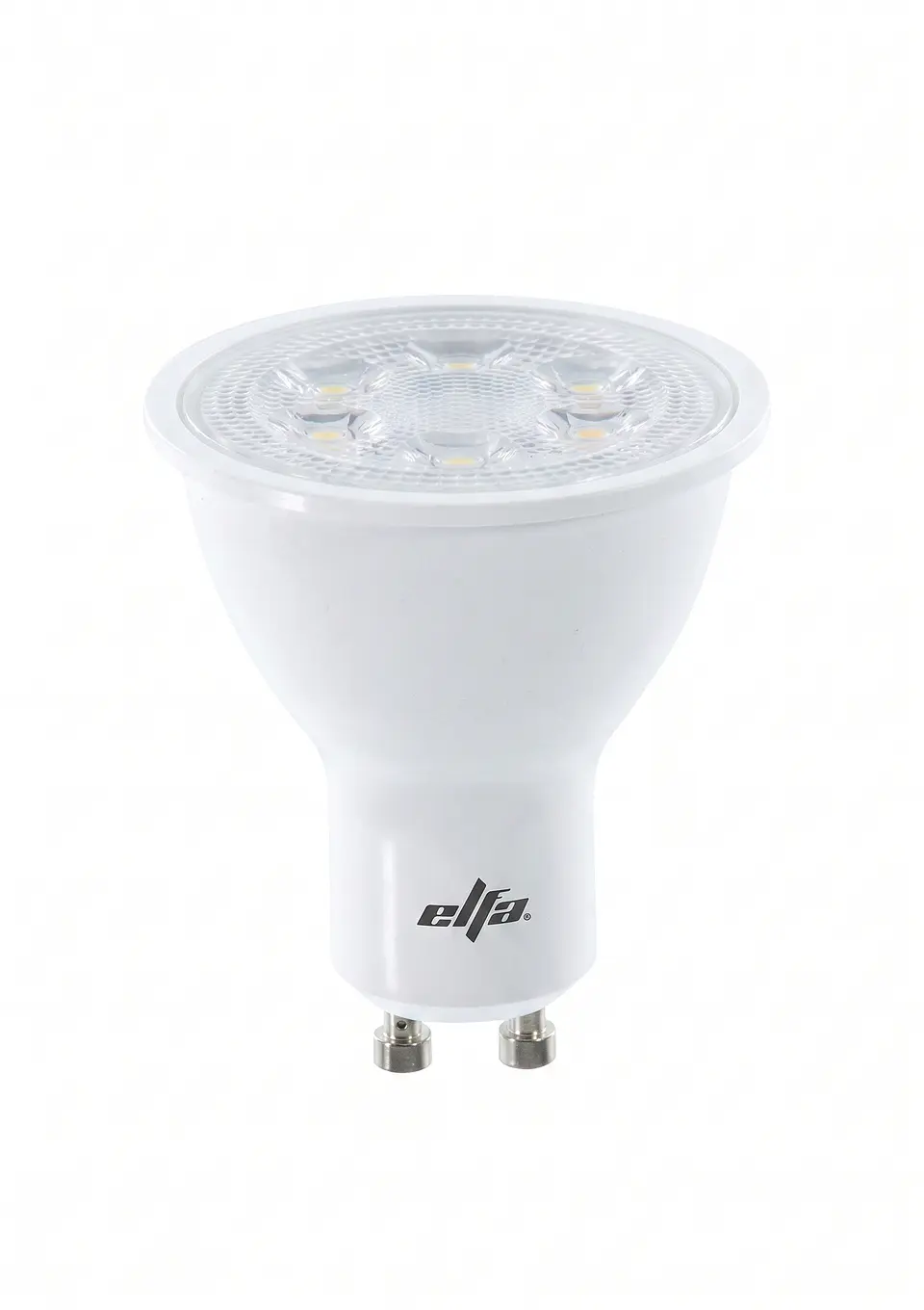 Pack de 4 Ampolletas LED Dicroicas GU10 Elfa - 7W (Equivale a 70W) Luz Día 6000K 1