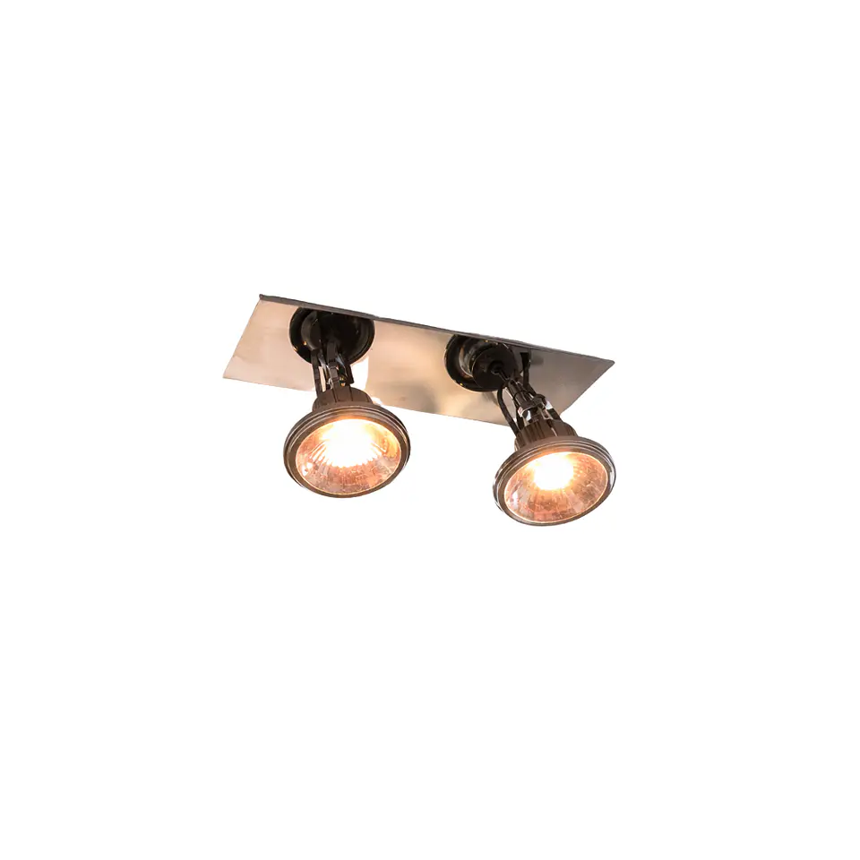 LAMP TECHO SP DL 60372C 2L PL AR111 ELFA 1