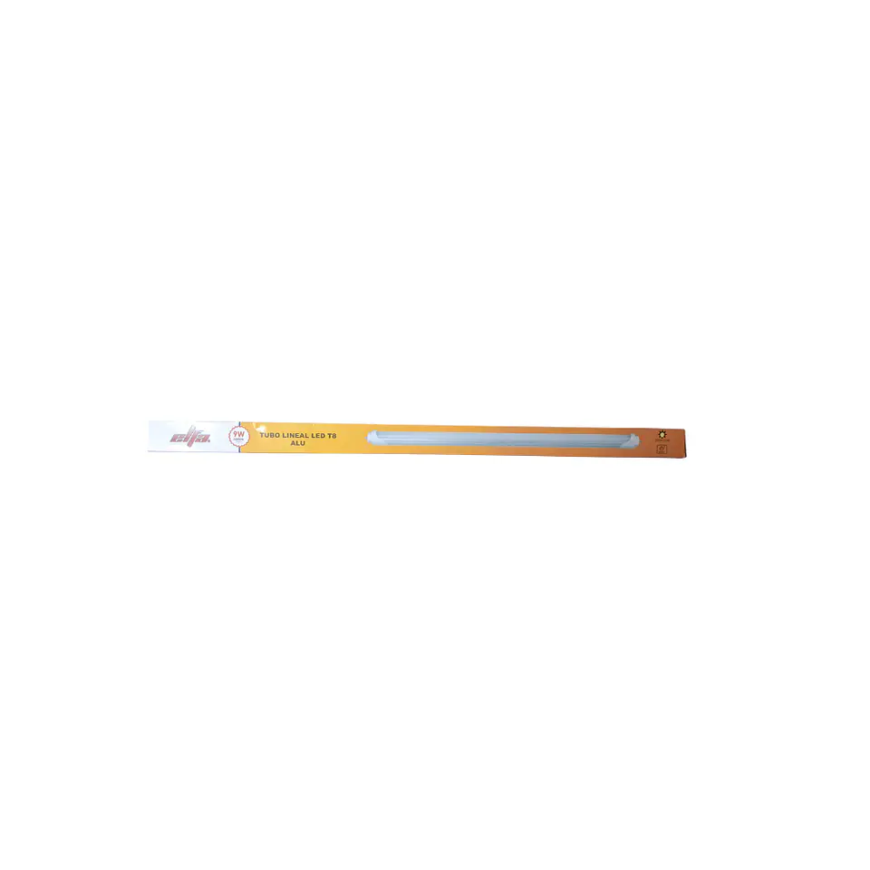 TUBO LINEAL LED T8 9w 600MM 3000k ALU 1