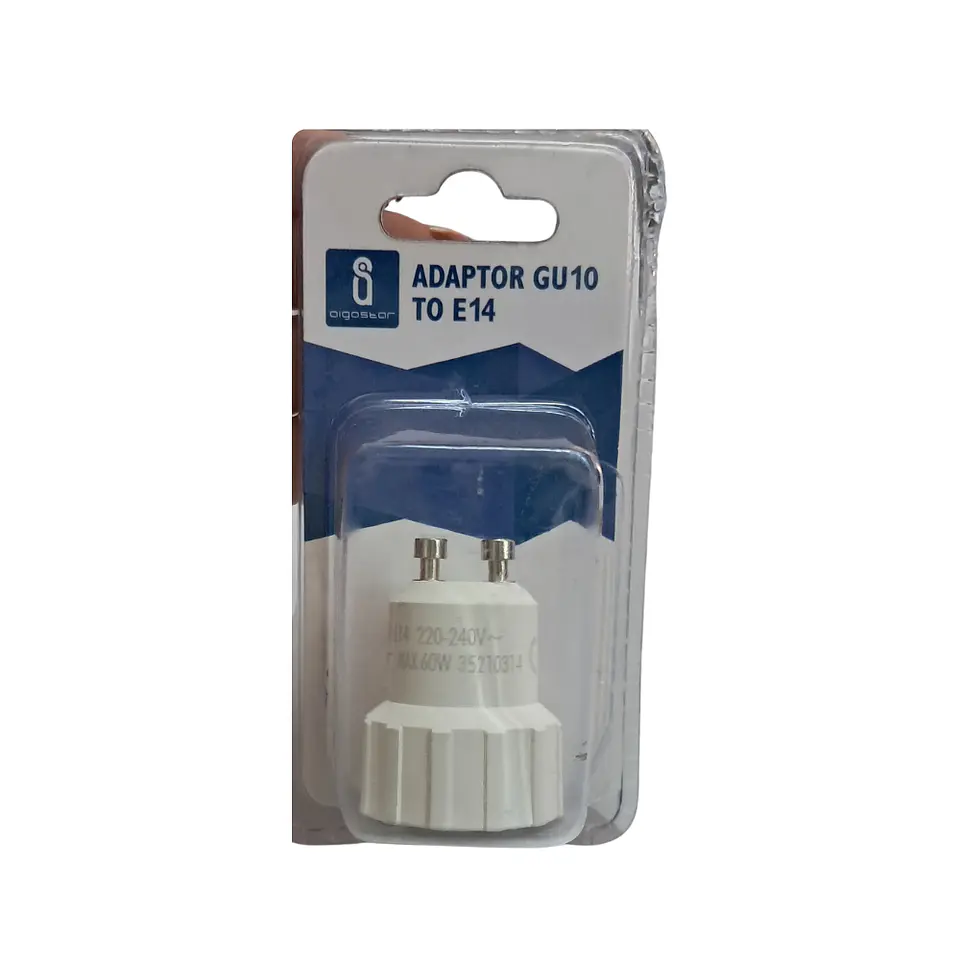 ADAPTADOR GU10-E14 1