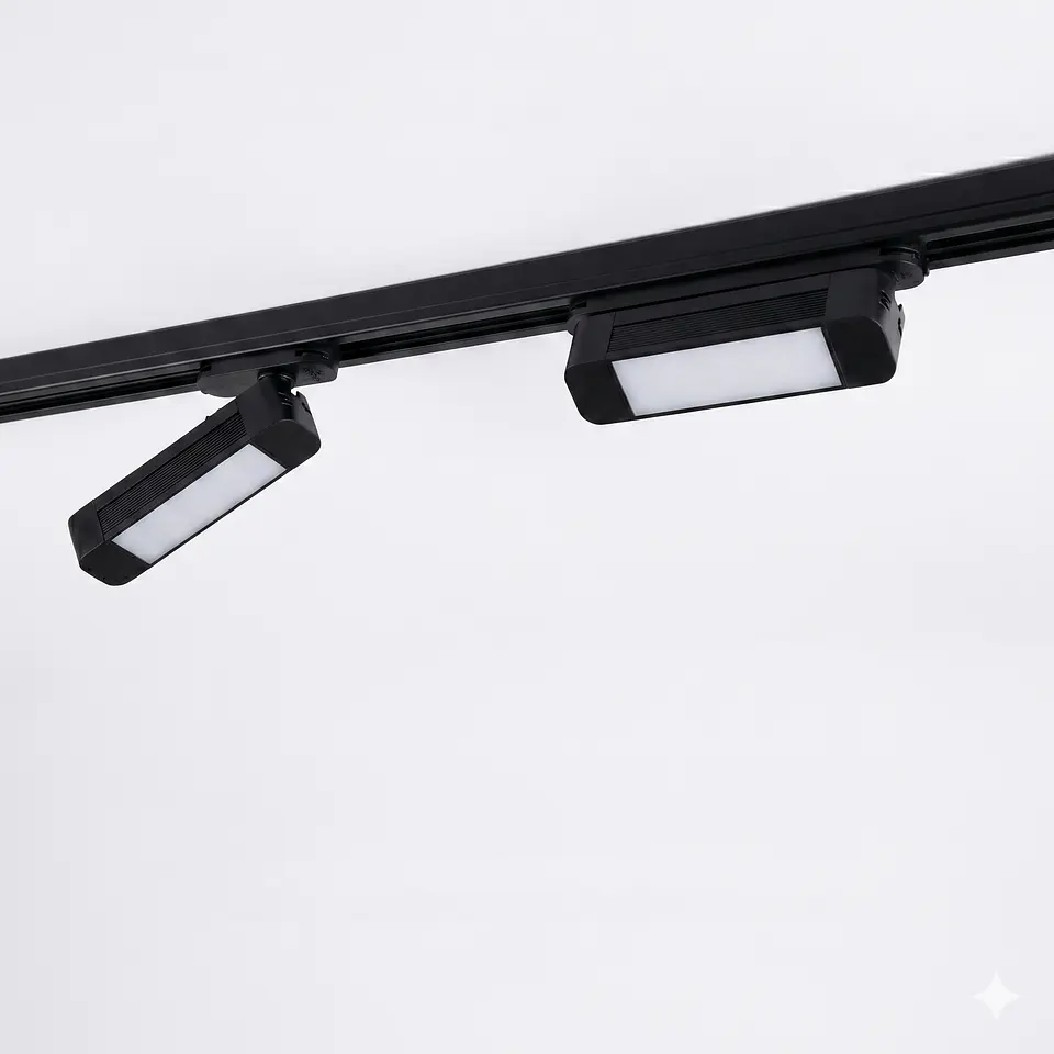 Foco LED Riel Lineal Elfa - 10W (Equivale a 100W) Luz Neutra 4000K 1