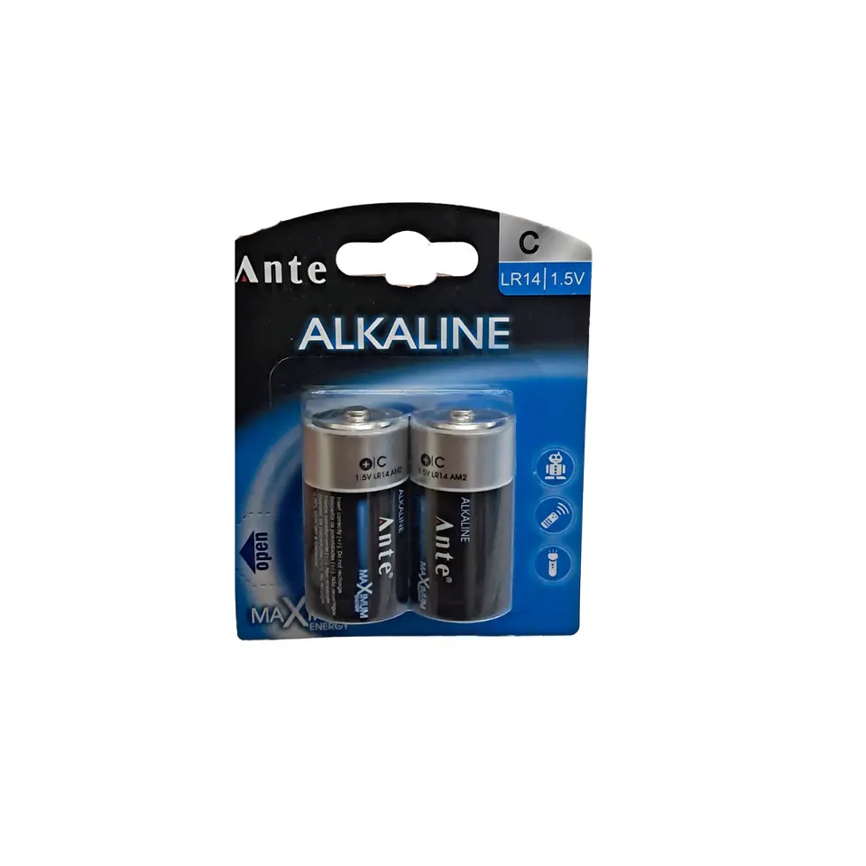 ALKALINE 2xC  ANTE 1