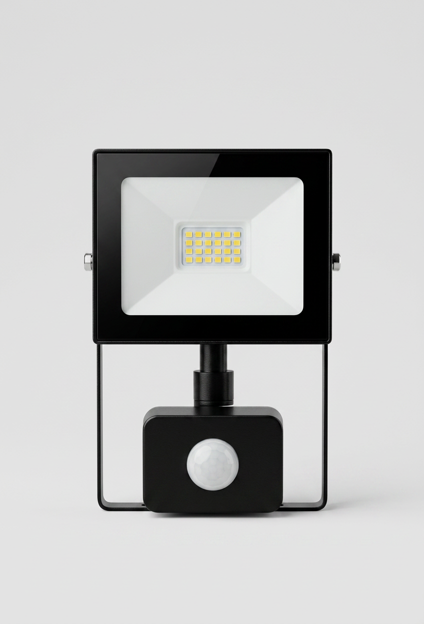 Reflector LED Elfa 20W con Sensor de Movimiento PIR - Luz Día 6500K 1