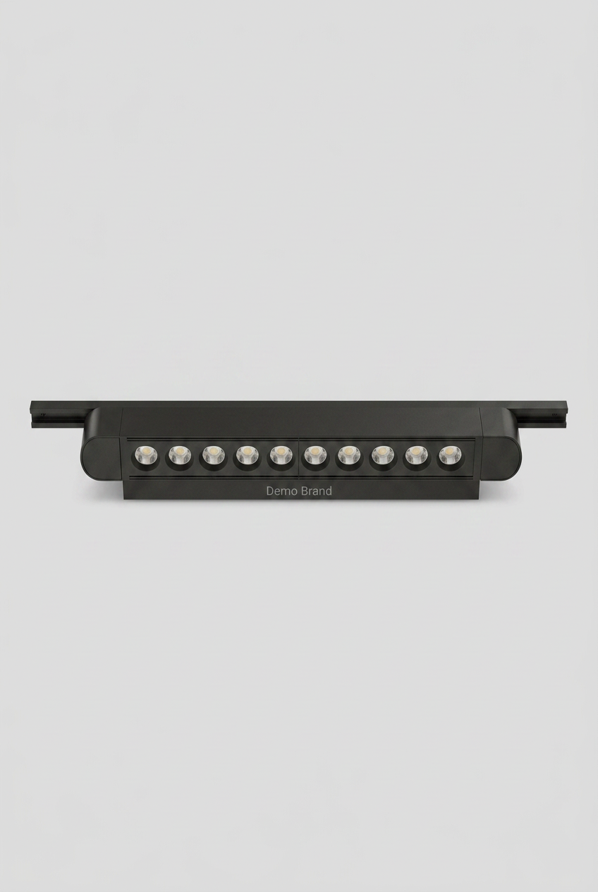 Pack de 3 Focos LED Riel Lineal Elfa - 10W (Equivale a 100W) Luz Neutra 4000K Dirigido con Riel 1