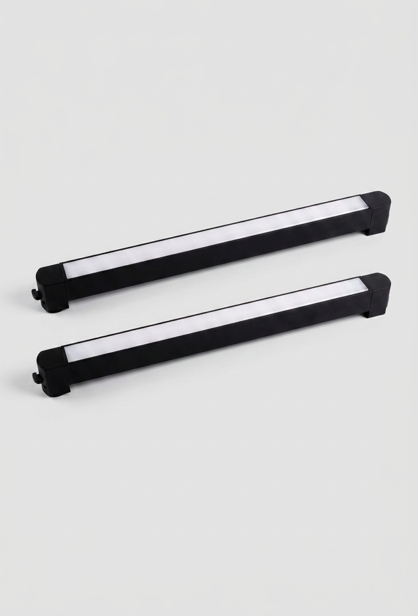 Pack de 2 Focos LED Riel Lineal Elfa - 20W (Equivale a 200W) Luz Neutra 4000K con Riel 1