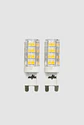 Pack 2 Ampolletas LED G9 Elfa - 3,5W (Equivale a 35W) Luz Día 6000K - Miniatura 1