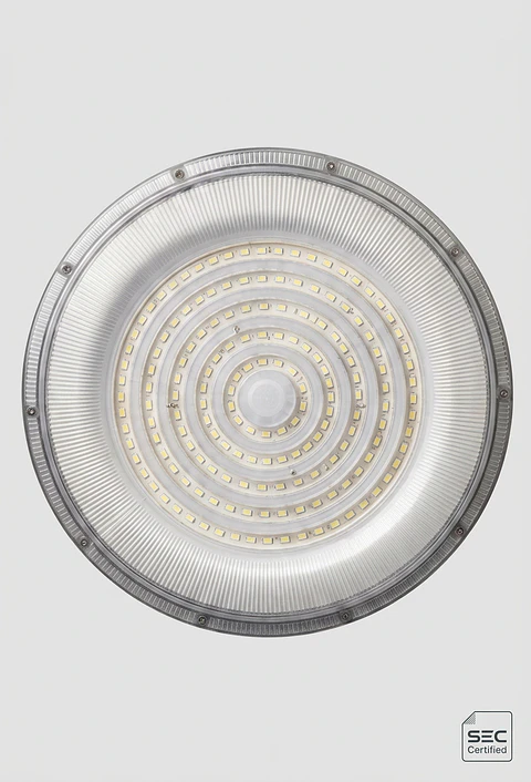 Campana LED UFO Industrial Elfa - 150W (Equivale a 1500W) Luz Día 6400K Gris
