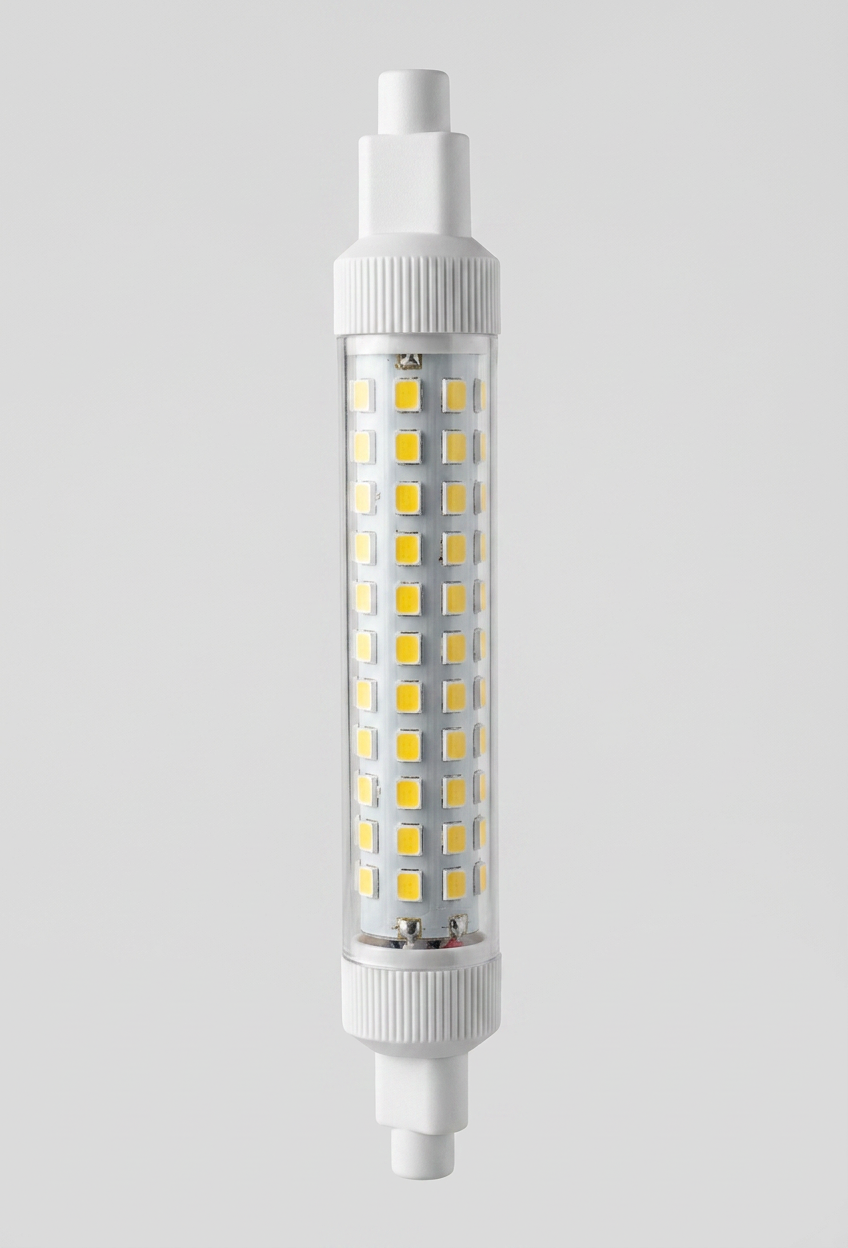 Ampolleta LED Lineal Elfa R7S - 10W (Equivale a 110W) Luz Cálida 3000K 1